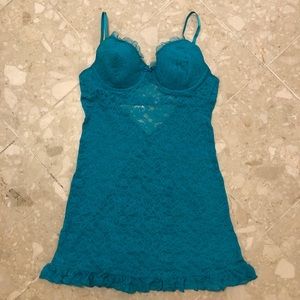 Brand New Victoria’s Secret The Lacie Blue Dress